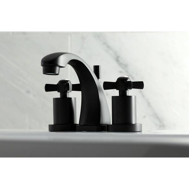 Kingston Brass Millennium Wall Mounted Faucet 2 Handle Bathroom Faucet   Default Name 